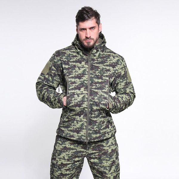 men's jackets men tactical softshell camouflage jacket outdoor waterproof windproof windbreaker winter hunt clothes army military, Black;brown
men's jackets men tactical softshell camouflage jacket outdoor waterproof windproof windbreaker winter hunt clothes army military, Black;brown