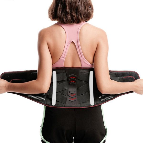 waist trainer belt fitness waist belt 4 springs support men women gym lumbar brace protector back corset body shaper pain relief, Black;gray
waist trainer belt fitness waist belt 4 springs support men women gym lumbar brace protector back corset body shaper pain relief, Black;gray