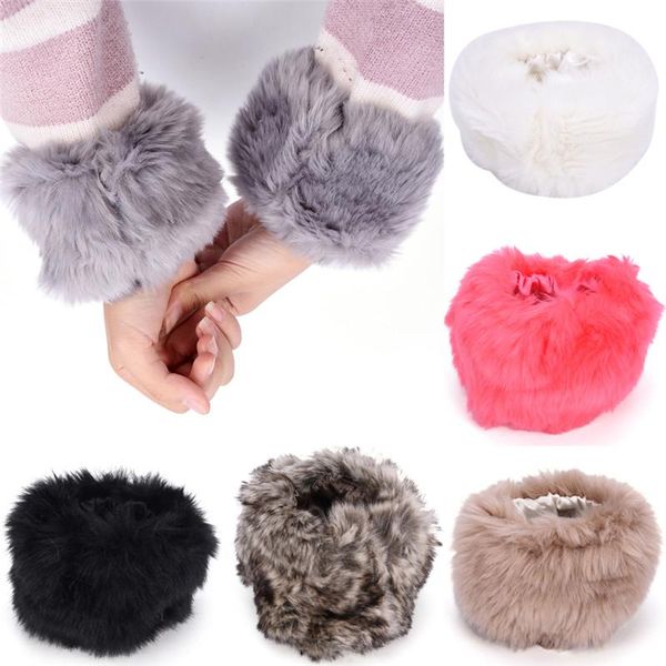 five fingers gloves 1pair faux fur oversleeve cuff winter warm wristbands women elegant parka wrist mitten sleeve cover, Blue;gray
five fingers gloves 1pair faux fur oversleeve cuff winter warm wristbands women elegant parka wrist mitten sleeve cover, Blue;gray