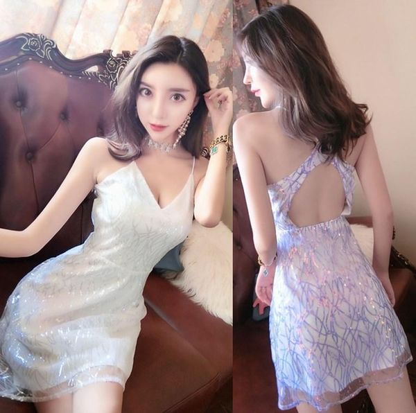 casual dresses 336 real shooting of low chest v-neck sling large backless slim sequin dress nightclub glittering, Black;gray
casual dresses 336 real shooting of low chest v-neck sling large backless slim sequin dress nightclub glittering, Black;gray