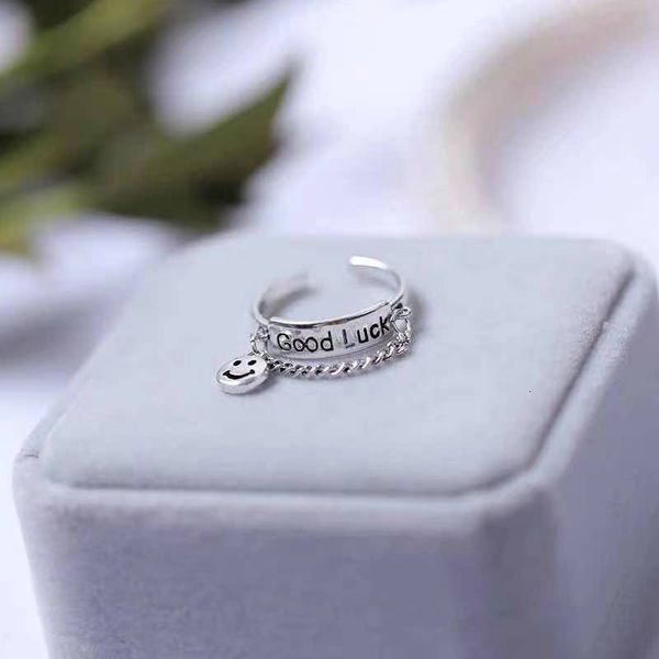 2021 new moda feminina anel "bom sorte" tipo smiley borla corrente boca aberta senhoras clube paty anis ajustvel 8i0c, Silver
2021 new moda feminina anel "bom sorte" tipo smiley borla corrente boca aberta senhoras clube paty anis ajustvel 8i0c, Silver