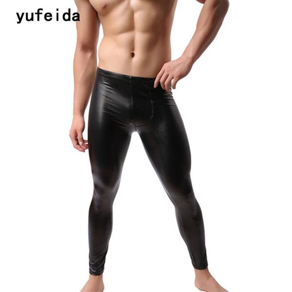 yufeida fashion brand new mens long trousers pouch pu club dance pants muscle tights leggings black pu costoume clubwear, Black;brown
yufeida fashion brand new mens long trousers pouch pu club dance pants muscle tights leggings black pu costoume clubwear, Black;brown
