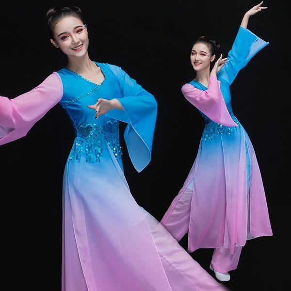 stage wear classical dance clothing elegant female summer performance modern yangge costumes, Black;red
stage wear classical dance clothing elegant female summer performance modern yangge costumes, Black;red