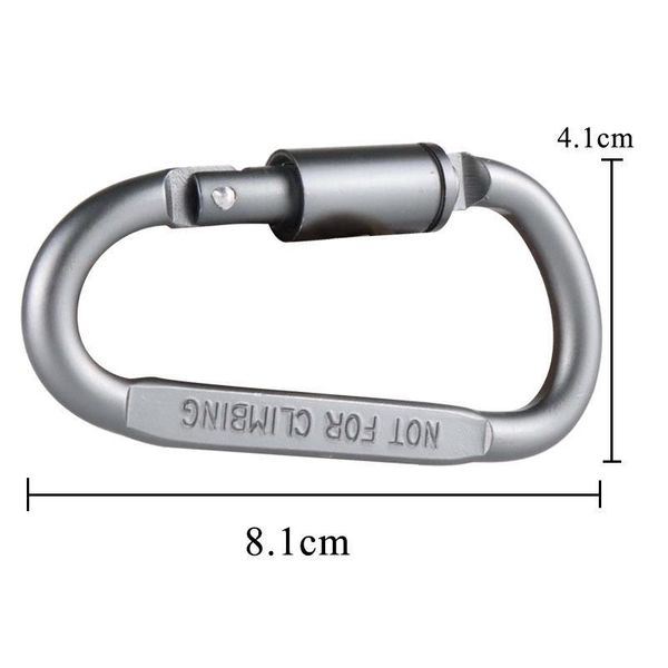 5pcs aluminum alloy d-shape carabiner travel kit camping equipment survival gear camp mountaineering hook outdoor c jlltyl
5pcs aluminum alloy d-shape carabiner travel kit camping equipment survival gear camp mountaineering hook outdoor c jlltyl