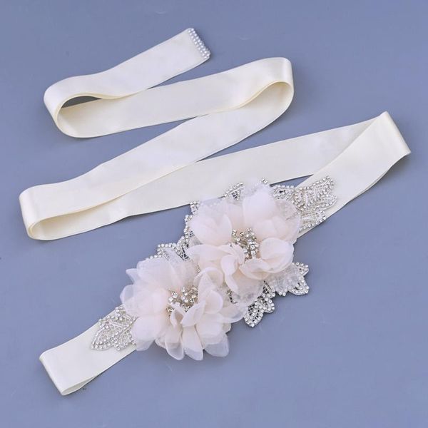 wedding sashes s494 silk flowers belt diamond bride bridesmaid dress accessories belts for women prom dresses evening sash, White
wedding sashes s494 silk flowers belt diamond bride bridesmaid dress accessories belts for women prom dresses evening sash, White