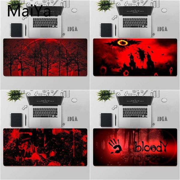 mouse pads & wrist rests maiya bloody pattern rubber durable deskmousepad large pad keyboards mat
mouse pads & wrist rests maiya bloody pattern rubber durable deskmousepad large pad keyboards mat