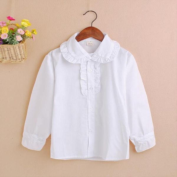 spring autumn cotton school girls blouse white shirts long sleeve baby toddler teenager children clothes kids jw7609, White;black
spring autumn cotton school girls blouse white shirts long sleeve baby toddler teenager children clothes kids jw7609, White;black