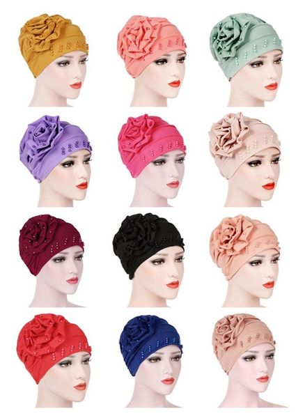 beanie/skull caps muslim cotton satin bead rose flower turban hat scarf bonnet cancer chemo beanies head wrap bandanas hair loss accessories, Blue;gray
beanie/skull caps muslim cotton satin bead rose flower turban hat scarf bonnet cancer chemo beanies head wrap bandanas hair loss accessories, Blue;gray