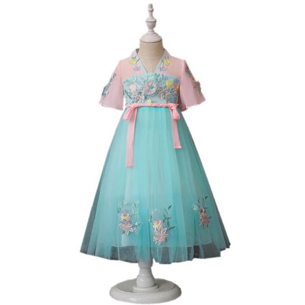 new summer hanfu childrens chinese style childrens clothes girls chest-length skirt embroidered flowers fresh costumes, Red;yellow
new summer hanfu childrens chinese style childrens clothes girls chest-length skirt embroidered flowers fresh costumes, Red;yellow