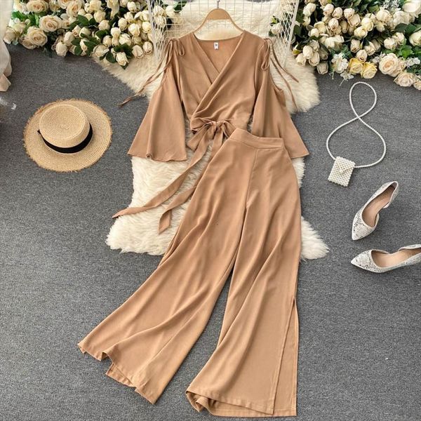 professional suits off shoulder womens pants short high waist wide leg two piece suit gk631, White
professional suits off shoulder womens pants short high waist wide leg two piece suit gk631, White