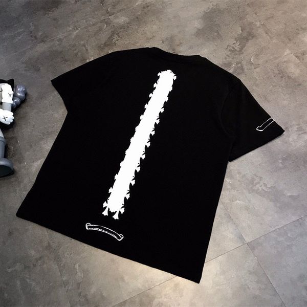 brand t shirt and polos cross print trendy couple t-shirt sanskrit small letters short sleeve loose os korean half qingd, White
brand t shirt and polos cross print trendy couple t-shirt sanskrit small letters short sleeve loose os korean half qingd, White