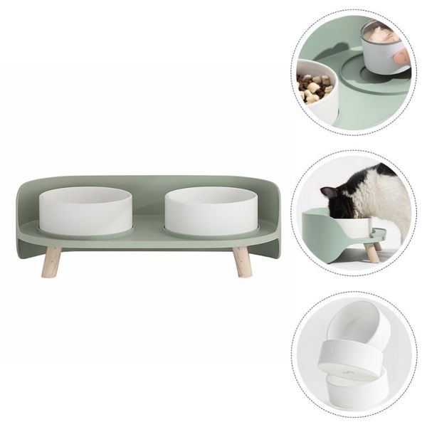 cat bowls & feeders 1pc cervical spine protective bowl high feet pet ceramic (mint green)
cat bowls & feeders 1pc cervical spine protective bowl high feet pet ceramic (mint green)
