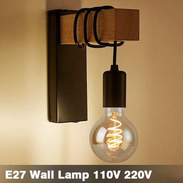 wall lamp retro wood e27 220v 110v industrial night loft light fixtures live room bedside decor for bathroom bar restaurant
wall lamp retro wood e27 220v 110v industrial night loft light fixtures live room bedside decor for bathroom bar restaurant