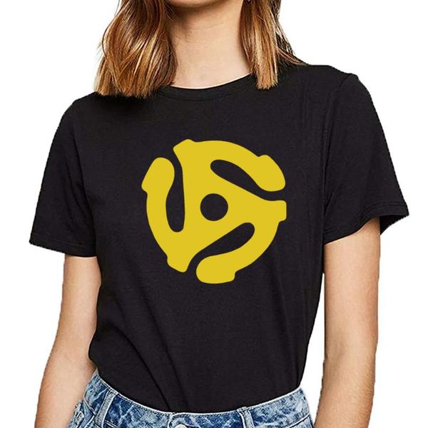 women's t-shirt t shirt women 45 rpm vinyl record funny harajuku cotton female tshirt, White
women's t-shirt t shirt women 45 rpm vinyl record funny harajuku cotton female tshirt, White