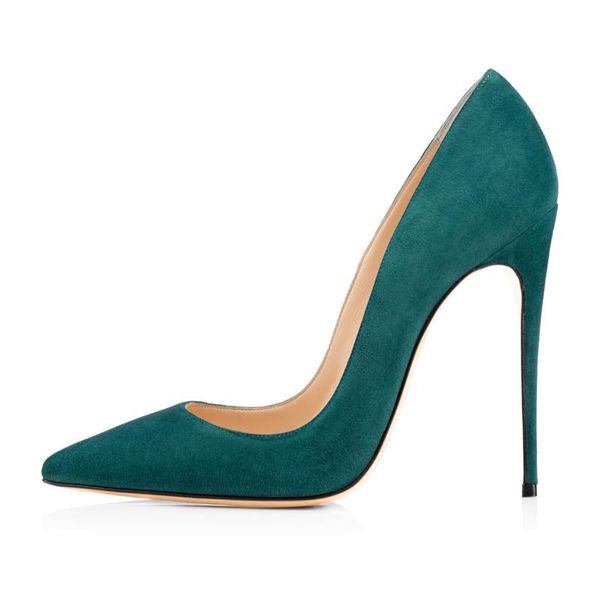 dress shoes ink green faux suede leather pumps poined toe stiletto heel slip-on banquet woman solid thin heels party high, Black
dress shoes ink green faux suede leather pumps poined toe stiletto heel slip-on banquet woman solid thin heels party high, Black
