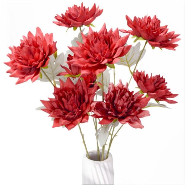 decorative flowers & wreaths a bunch of 3 dahlia artificial for furniture wedding diy outdoor holiday party decoration pography valentine�
decorative flowers & wreaths a bunch of 3 dahlia artificial for furniture wedding diy outdoor holiday party decoration pography valentine�