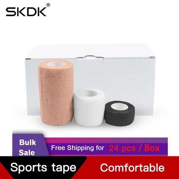 elbow & knee pads skdk 24pc non woven bandage rolls athletic tape self adherent cohesive wrap bandages bundle pack for wrist hand premium-gr, Black;gray
elbow & knee pads skdk 24pc non woven bandage rolls athletic tape self adherent cohesive wrap bandages bundle pack for wrist hand premium-gr, Black;gray