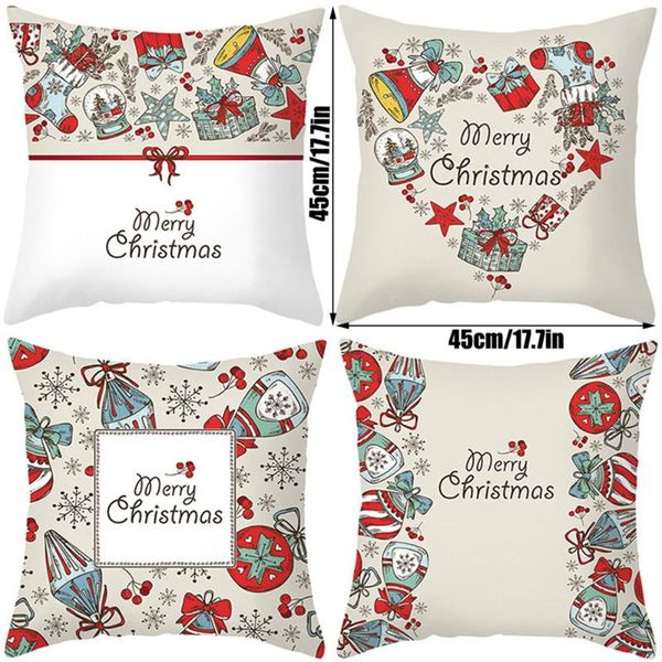cushion/decorative pillow 4 pcs christmas covers, 18 x inch xmas cushion cover case decorations car seat bedroom
cushion/decorative pillow 4 pcs christmas covers, 18 x inch xmas cushion cover case decorations car seat bedroom