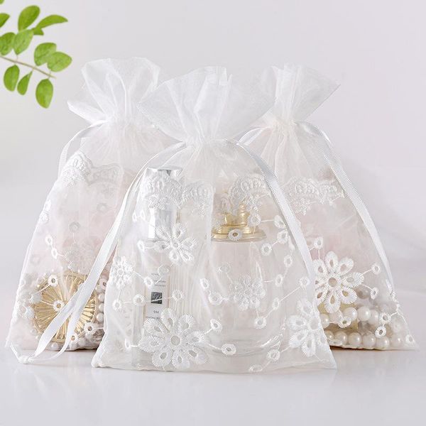gift wrap white cosmetic sample packaging chiffon bags lace tulle jewellery wedding anniversary candy bag 16x23cm
gift wrap white cosmetic sample packaging chiffon bags lace tulle jewellery wedding anniversary candy bag 16x23cm