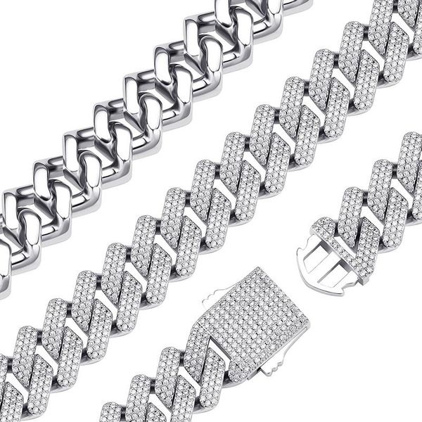 chains hip hop 3 rows cz stone bling out 18mm big heavy solid square cuban miami link chain necklace for men rapper jewelry gift, Silver
chains hip hop 3 rows cz stone bling out 18mm big heavy solid square cuban miami link chain necklace for men rapper jewelry gift, Silver