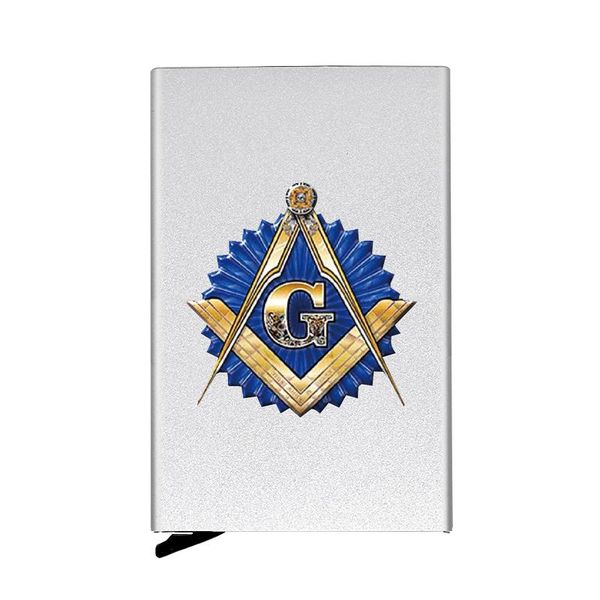 card holders personalized metal holder classic and accepted masons printing travel id case box, Brown;gray
card holders personalized metal holder classic and accepted masons printing travel id case box, Brown;gray