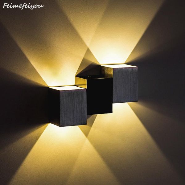 wall lamp feimefeiyou lamparas led modern brief cube up& down light mounted 2w 6w indoor decoration aluminum lights
wall lamp feimefeiyou lamparas led modern brief cube up& down light mounted 2w 6w indoor decoration aluminum lights