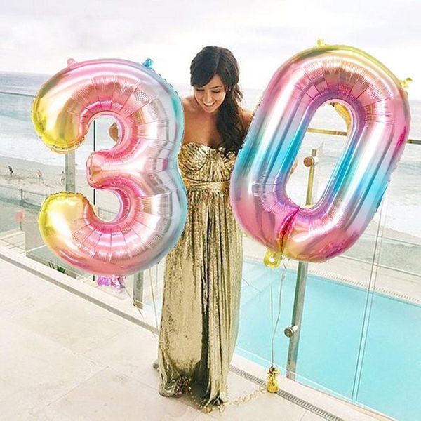 party decoration number balloons birthday gradient foil 1st 2nd baby girl boy kids 30th 40th 50th anniversary decorations
party decoration number balloons birthday gradient foil 1st 2nd baby girl boy kids 30th 40th 50th anniversary decorations
