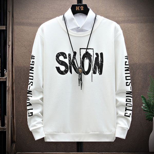 spring 2021 new men's sweater korean slim bottom shirt long sleeve t-shirt w451, Black
spring 2021 new men's sweater korean slim bottom shirt long sleeve t-shirt w451, Black