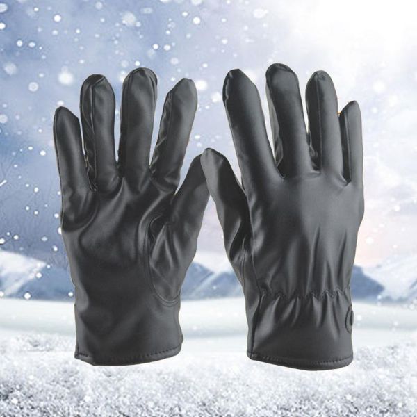cycling gloves thermal riding glove ski leather keep warm touch screen motorcycle bike protective gear winter non slip, Black
cycling gloves thermal riding glove ski leather keep warm touch screen motorcycle bike protective gear winter non slip, Black