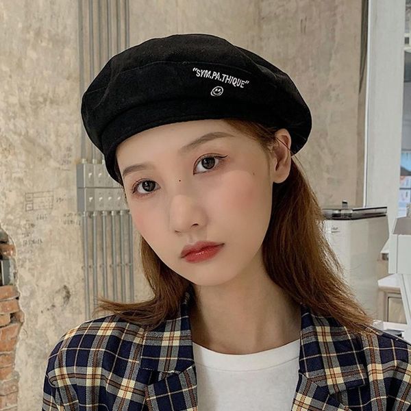 berets beret woman summer thin section british retro korean version of the tide japanese painter cap ins net red black octagonal, Blue;gray
berets beret woman summer thin section british retro korean version of the tide japanese painter cap ins net red black octagonal, Blue;gray