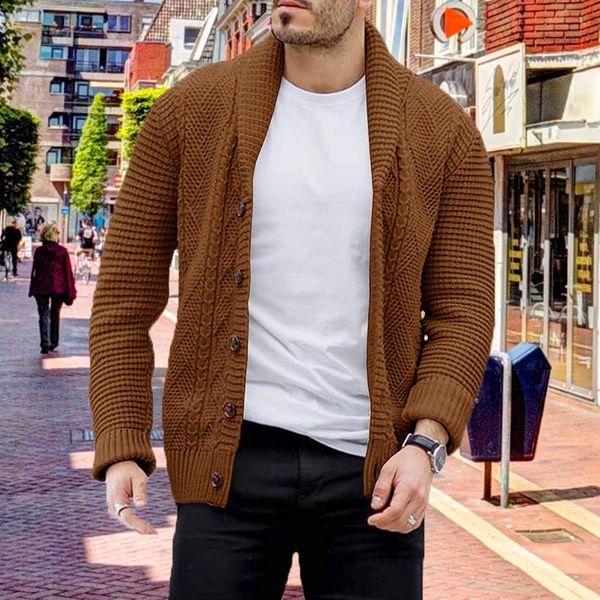 men's sweaters autumn winter knitted cardigan male 2021 casual fashion buttons men coat streetwear home sweater, White;black
men's sweaters autumn winter knitted cardigan male 2021 casual fashion buttons men coat streetwear home sweater, White;black