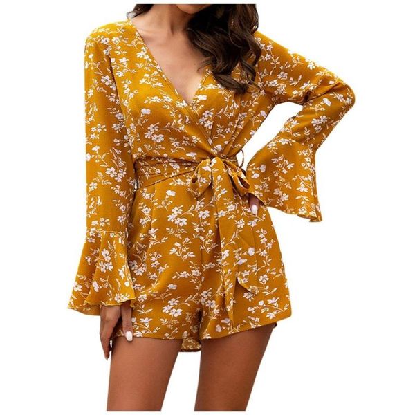 women's casual v-neck printed flared sleeve high waist wide leg short jumpsuit female spring summer loose lady playsuit clothes, Black;white
women's casual v-neck printed flared sleeve high waist wide leg short jumpsuit female spring summer loose lady playsuit clothes, Black;white