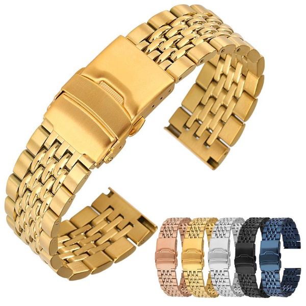 watch bands 20/22 mm practical strap bracelet watchband stainless steel folding clasp with safety buckle replacement band, Black;brown
watch bands 20/22 mm practical strap bracelet watchband stainless steel folding clasp with safety buckle replacement band, Black;brown