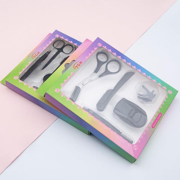 eyebrow tools & stencils 5 pcs woman eyelash curler cosmetic makeup clip lash lift tool beauty eyelashes multicolor