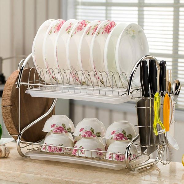hooks & rails bowl dish draining shelf dryer tray holder kitchen organizer stainless steel rack drainer drying
hooks & rails bowl dish draining shelf dryer tray holder kitchen organizer stainless steel rack drainer drying
