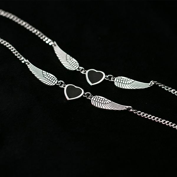 miqiao thai silver anklets for you fashion trend love heart wings bracelets woman silver 925 chain on leg summer accessories f1219, Red;blue
miqiao thai silver anklets for you fashion trend love heart wings bracelets woman silver 925 chain on leg summer accessories f1219, Red;blue