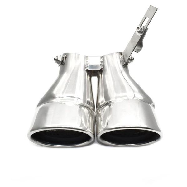 motorcycle exhaust system 1 piece car muffler tip for m-ercedes b-enz w203 c class c200 stainless steel silver rear pipe tailpipe
motorcycle exhaust system 1 piece car muffler tip for m-ercedes b-enz w203 c class c200 stainless steel silver rear pipe tailpipe