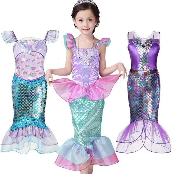 2021 new little girls mermaid costume cosplay princess arier girl summer party sequins fancy frock kids halloween birthday gown nvnf, Red;yellow
2021 new little girls mermaid costume cosplay princess arier girl summer party sequins fancy frock kids halloween birthday gown nvnf, Red;yellow