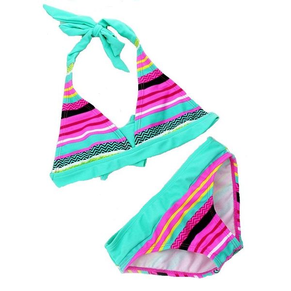 one-piece suits summer kids girls swimsuit 2pcs/set beach bikini colorful stripe children swimwear for 8-16y clothes
one-piece suits summer kids girls swimsuit 2pcs/set beach bikini colorful stripe children swimwear for 8-16y clothes