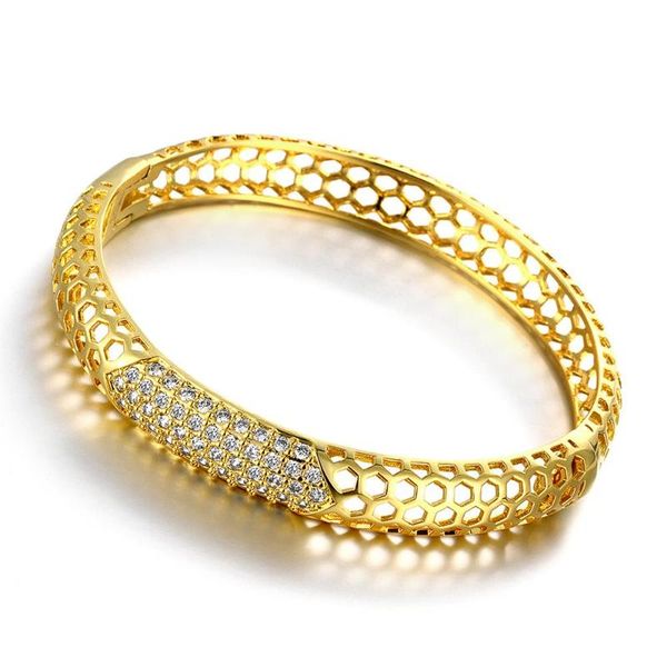 honeycomb shaped geometric bangle dubai gold filled ethiopian exquisite micro cz bracelet/bangle trendy african arab jewelry, Black
honeycomb shaped geometric bangle dubai gold filled ethiopian exquisite micro cz bracelet/bangle trendy african arab jewelry, Black