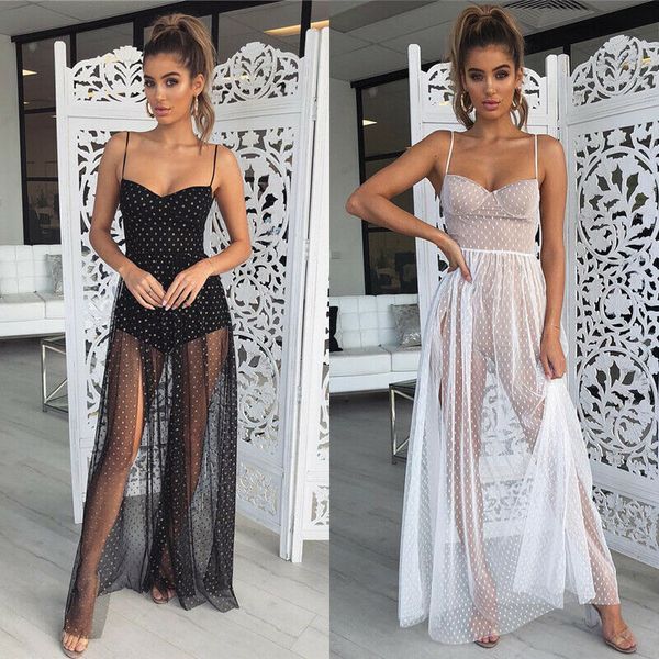fashion women polka dots slit ladies see-through long dress 2019 summer party beach dress sundress, Black;gray
fashion women polka dots slit ladies see-through long dress 2019 summer party beach dress sundress, Black;gray