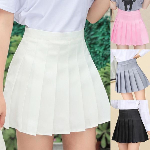 skirts women girls high waisted pleated skater a-line mini skirt with lining shorts solid color school uniform streetwear, Black
skirts women girls high waisted pleated skater a-line mini skirt with lining shorts solid color school uniform streetwear, Black