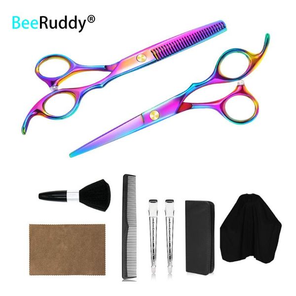 hair scissors beeruddy professional 6 inch multicolor stainless steel hairdressing and barber set
hair scissors beeruddy professional 6 inch multicolor stainless steel hairdressing and barber set