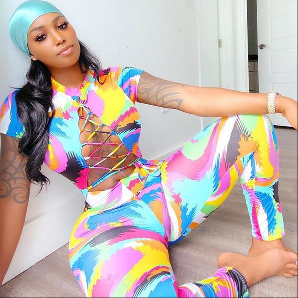 hollow out tie dyeing print bodycon jumpsuit 2021 women short sleeve long pants trousers summer club streetwear new, Black;white
hollow out tie dyeing print bodycon jumpsuit 2021 women short sleeve long pants trousers summer club streetwear new, Black;white