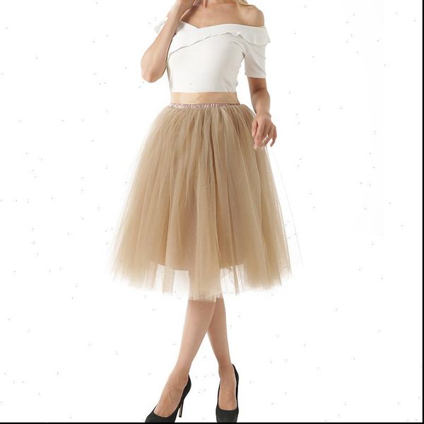 5 layers midi tulle skirts womens fashion tutu skirt elegant wedding bridal bridesmaid skirt wedding lolita underskirt petticoat, Black
5 layers midi tulle skirts womens fashion tutu skirt elegant wedding bridal bridesmaid skirt wedding lolita underskirt petticoat, Black