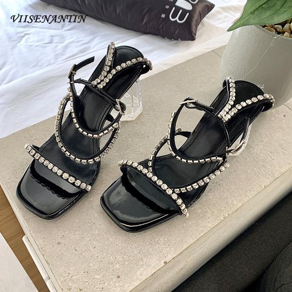 sandals rhinestone word with high heel female fairy style 2021 open-toed thick-heeled roman shoes summer genuine leather, Black
sandals rhinestone word with high heel female fairy style 2021 open-toed thick-heeled roman shoes summer genuine leather, Black