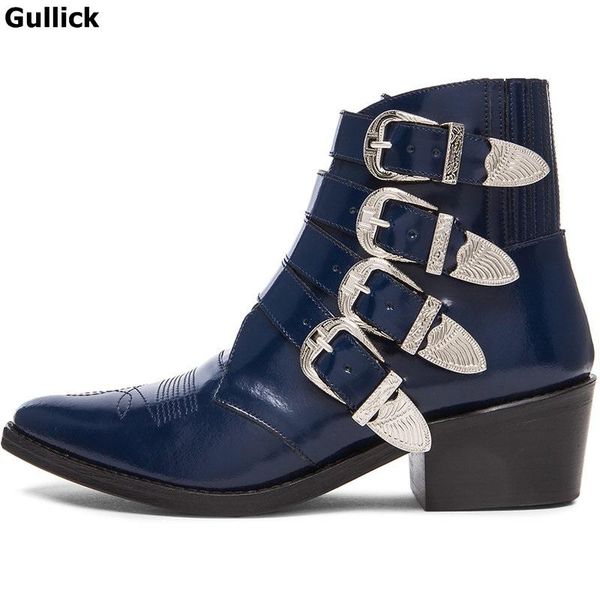 boots gullick selling women black/ blue leather four riband buckle motorcycle 4cm heel cool ankle outside shoes
boots gullick selling women black/ blue leather four riband buckle motorcycle 4cm heel cool ankle outside shoes