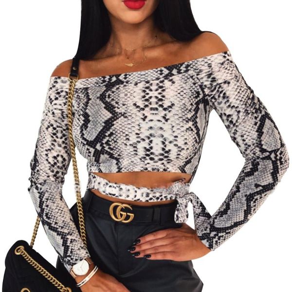 women's blouses & shirts women off shoulder blouse shirt female casual leopard printed long sleeve party clubwear outfits, White
women's blouses & shirts women off shoulder blouse shirt female casual leopard printed long sleeve party clubwear outfits, White