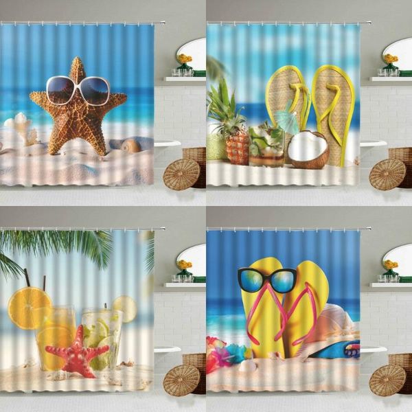 blue ocean beach shell conch starfish sunglasses waterproof shower curtain set summer fruit drink holiday tourism cloth screen
blue ocean beach shell conch starfish sunglasses waterproof shower curtain set summer fruit drink holiday tourism cloth screen