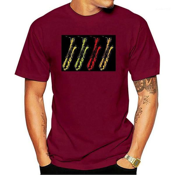 men's t-shirts the fine arts vintage retro baritone saxophone music t shirt bari sax t-shirt men/women, White;black 
men's t-shirts the fine arts vintage retro baritone saxophone music t shirt bari sax t-shirt men/women, White;black